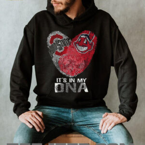 Ohio State Buckeyes and Cleveland Indians It’s In My DNA T Shirt Ohio State Buckeyes and Cleveland Indians It’s In My DNA T Shirt