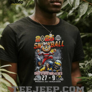 Ohio State Buckeyes vs Michigan Wolverines football Snowball 2025 November 29 2025 Michigan Stadium shirt