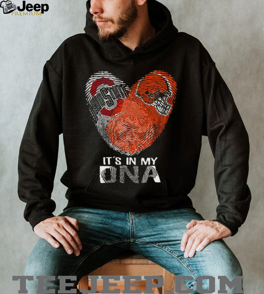 Ohio State Buckeyes x Cleveland Browns It’s In My DNA T Shirt Ohio State Buckeyes x Cleveland Browns It’s In My DNA T Shirt
