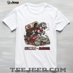 Oklahoma Sooners Beat Alabama Crimson Tide Football Artwork CFP Game Day shirt