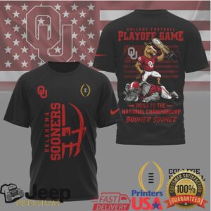 Oklahoma Sooners College Football Playoff Road to the National Championship T Shirts Oklahoma Sooners College Football Playoff Road to the National Championship T Shirts