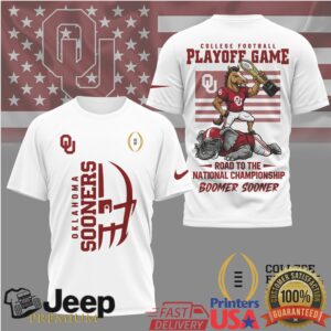 Oklahoma Sooners College Football Playoff Road to the National Championship T Shirts
