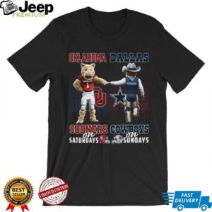 Oklahoma Sooners & Dallas Cowboys Fan T Shirt