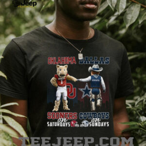 Oklahoma Sooners & Dallas Cowboys Fan T Shirt