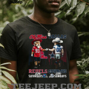 Ole Miss Rebels & Dallas Cowboys Weekends T Shirt