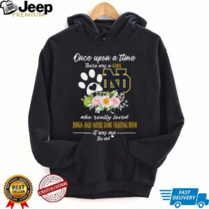 Once Upon a Time Dog & Notre Dame Fan T Shirt