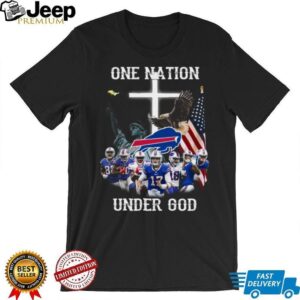 One Nation Under God Buffalo Bills T Shirt