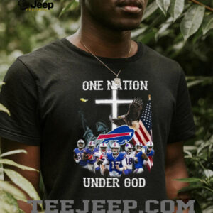 One Nation Under God Buffalo Bills T Shirt
