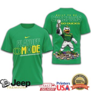Oregon Ducks 2025 26 College Football Playoff Mode T Shirt Oregon Ducks 2025 26 College Football Playoff Mode T Shirt