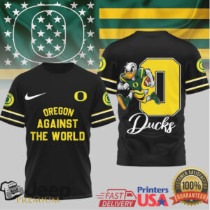 Oregon Ducks O Mascot Logo T Shirt