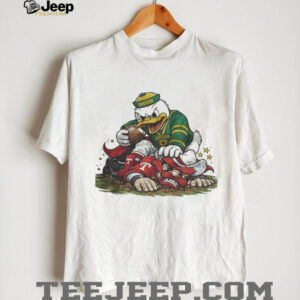 Oregon Ducks vs. Texas Tech Red Raiders Playoffs Retro Rivalries Football Artwork shirt