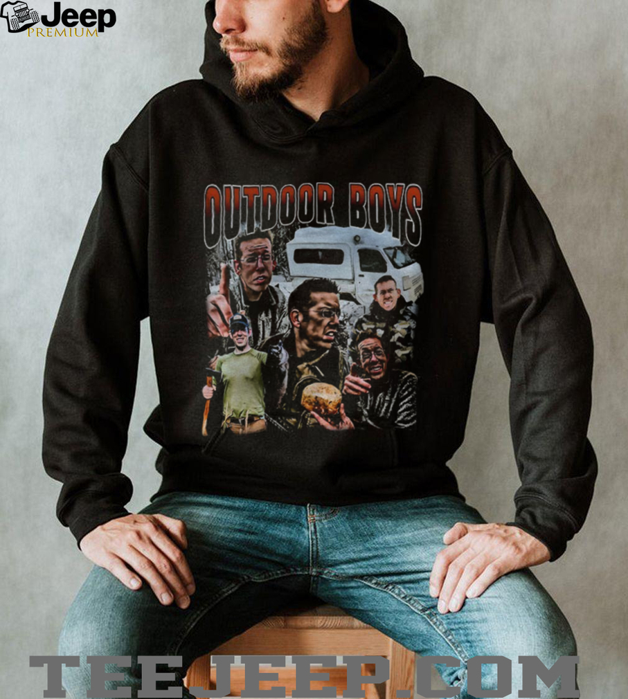 Outdoor Boys camping nature lover graphic shirt Outdoor Boys camping nature lover graphic shirt