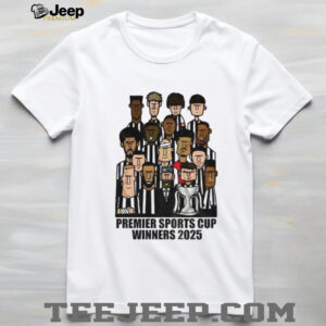 Paisley Saints FC Premier Sports Cup winners 2025 cartoon shirt