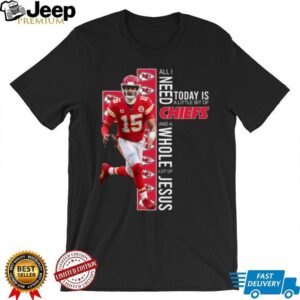 Patrick Mahomes T Shirt Kansas City Chiefs #15