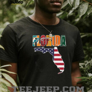 Patriotic Florida Basketball Fan Gear T Shirt Patriotic Florida Basketball Fan Gear T Shirt