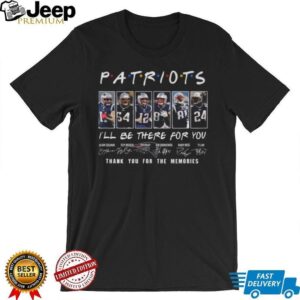 Patriots Friends Style Thank You For The Memories Shirt