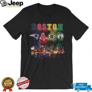 Patriots Red Sox Bruins Celtics City Pride Tee
