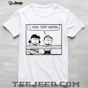 Peanuts and Todd Snider I miss todd snider shirt
