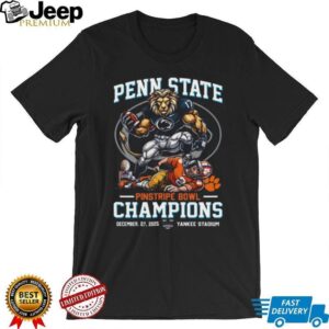 Penn State Nittany Lions 2025 Pinstripe Bowl Champions T Shirt