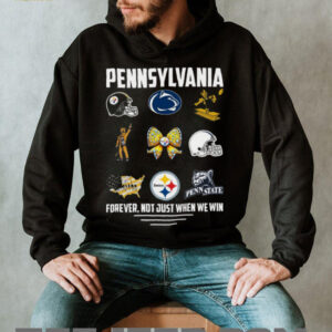 Pennsylvania Pride Steelers & Penn State Forever T Shirt