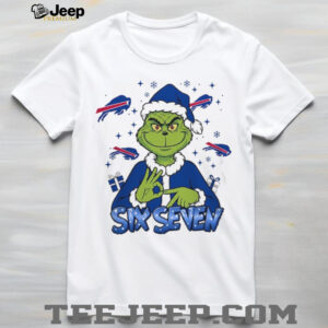Personalized Grinch & Buffalo Bills Fan Christmas Shirt Personalized Grinch & Buffalo Bills Fan Christmas Shirt