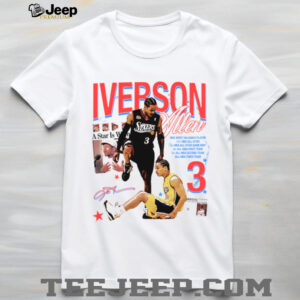 Philadelphia 76ers Allen Iverson MVP Graphic T Shirt Philadelphia 76ers Allen Iverson MVP Graphic T Shirt