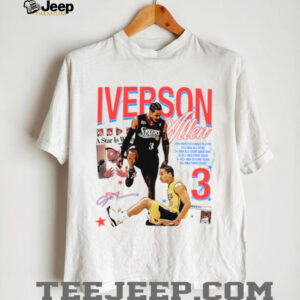 Philadelphia 76ers Allen Iverson MVP Graphic T Shirt
