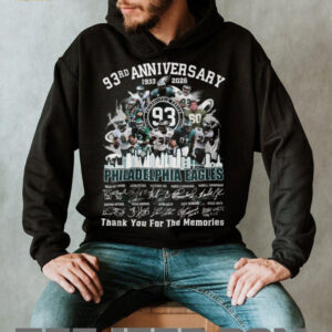 Philadelphia Eagles 93rd Anniversary 1933 2026 Commemorative T Shirt