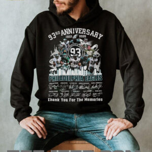 Philadelphia Eagles 93rd Anniversary 1933 2026 Thank You For The Memories T Shirt. Philadelphia Eagles 93rd Anniversary 1933 2026 Thank You For The Memories T Shirt.