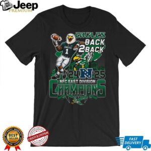 Philadelphia Eagles Back 2 Back 2024 2025 NFC East Division Champions T Shirt Philadelphia Eagles Back 2 Back 2024 2025 NFC East Division Champions T Shirt