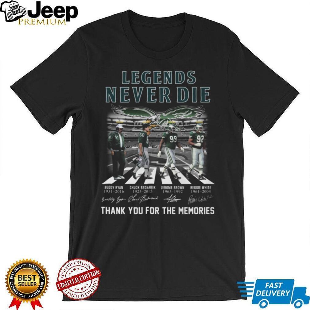 Philadelphia Eagles Legends Never Die Abbey Road Signatures T Shirt Philadelphia Eagles Legends Never Die Abbey Road Signatures T Shirt