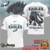 Philadelphia Eagles Official NFL Slipknot 3D Shirt Philadelphia Eagles Official NFL Slipknot 3D Shirt