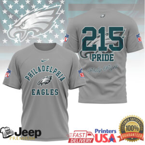 Philadelphia Eagles Official NFL Pride 3D Shirt