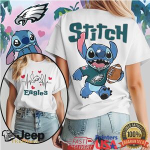 Philadelphia Eagles Official NFL Stitch Women Shirt