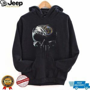 Philadelphia Eagles & Union Punisher Skull T Shirt