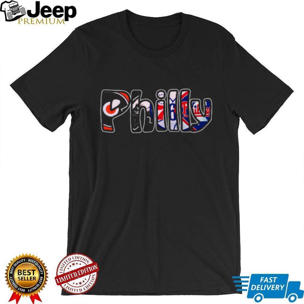 Philadelphia Sports Team Colors T Shirt Philadelphia Sports Team Colors T Shirt