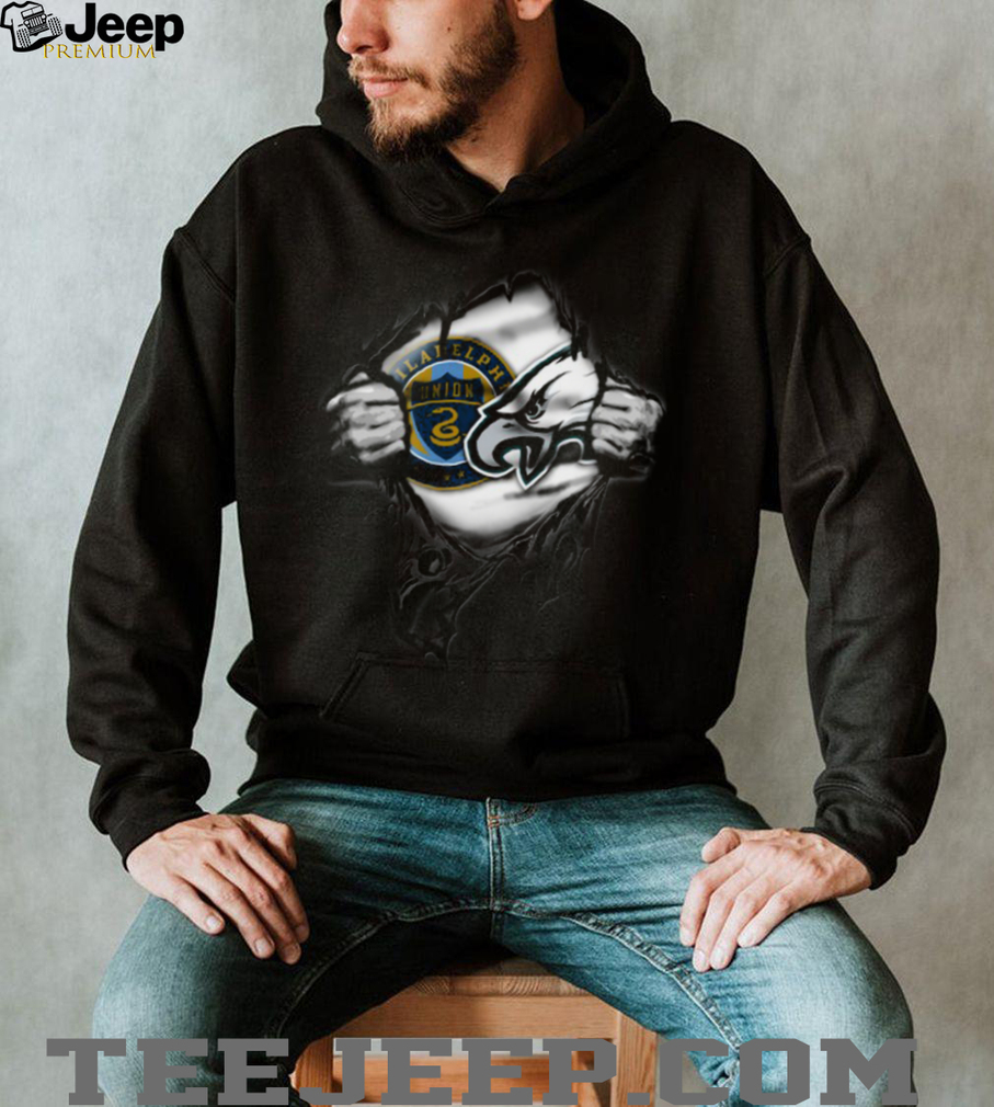 Philadelphia Union Philadelphia Eagles T Shirt Philadelphia Union Philadelphia Eagles T Shirt
