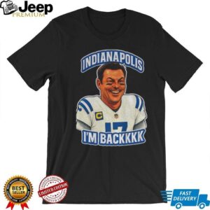 Philip Rivers Indianapolis Colts caricature 2025 NFL Football shirt Philip Rivers Indianapolis Colts caricature 2025 NFL Football shirt