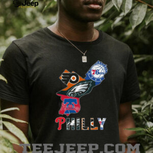 Philly Fanatic Ultimate Sports Map T Shirt