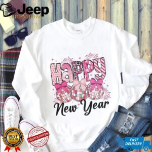 Pink Coquette Bow Happy New Year 2026 shirt Pink Coquette Bow Happy New Year 2026 shirt