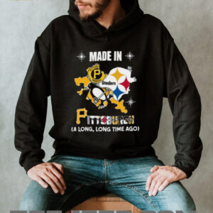 Pittsburgh Sports Fan One City Three Legends Map T Shirt