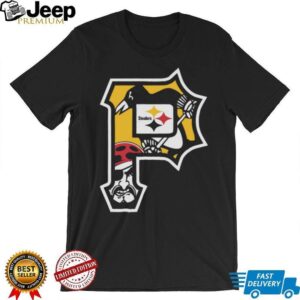 Pittsburgh Sports Teams Mashup Logo T Shirt