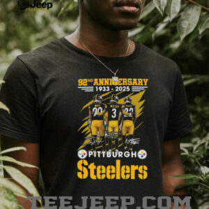 Pittsburgh Steelers 92nd Anniversary T Shirt