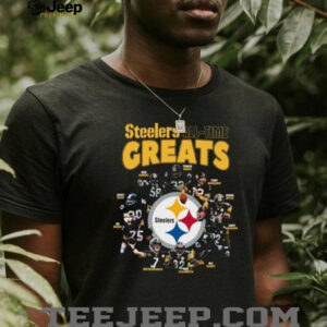 Pittsburgh Steelers All Time Greats T Shirt