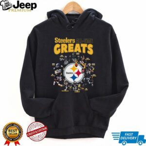 Pittsburgh Steelers All Time Greats T Shirt