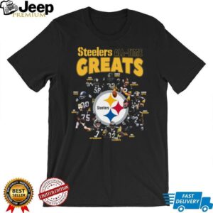 Pittsburgh Steelers All Time Greats T Shirt