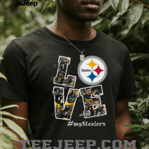 Pittsburgh Steelers LOVE Graphic T Shirt