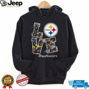 Pittsburgh Steelers LOVE Graphic T Shirt