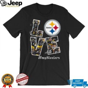 Pittsburgh Steelers LOVE Graphic T Shirt