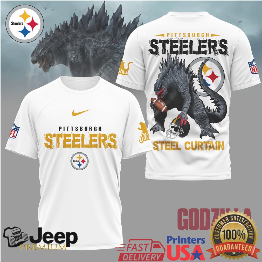 Pittsburgh Steelers Official NFL Godzilla Football Shirt Pittsburgh Steelers Official NFL Godzilla Football Shirt
